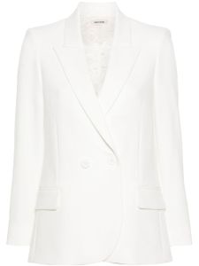 Zadig&Voltaire blazer Visit à boutonnière croisée - Blanc