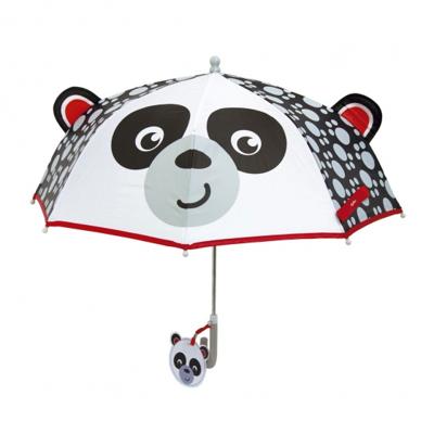 Fisher Price paraplu Panda zwart/wit 80 cm