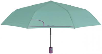 Perletti paraplu automatisch dames 96 cm microvezel groen Perletti paraplu automatisch dames 96 cm microvezel groen