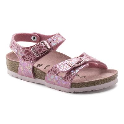Birkenstock Rio Metallic Stones Rose Sandalen Kids Size : 24 Birkenstock Rio Metallic Stones Rose Sandalen Kids Size : 24