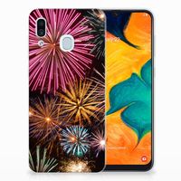 Samsung Galaxy A30 Silicone Back Cover Vuurwerk