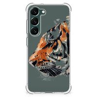 Back Cover Samsung Galaxy S23 Plus Watercolor Tiger