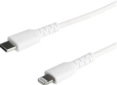 .com Premium USB-C naar Lightning Kabel 1m Wit - USB Type C naar Lightning Charge & Sync Oplaadkabel met Aramide Vezels - Apple MFi Gecertificeerd - iPad Air iPhone 12 (RUSBCLTMM1MW) - Lightning-kabel - Lightning male naar USB-C male - 1 m .com Premium USB-C naar Lightning Kabel 1m Wit - USB Type C naar Lightning Charge & Sync Oplaadkabel met Aramide Vezels - Apple MFi Gecertificeerd - iPad Air iPhone 12 (RUSBCLTMM1MW) - Lightning-kabel - Lightning male naar USB-C male - 1 m