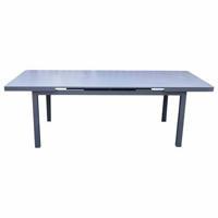 Giga Meubel Uitschuifbare Tuintafel Aluminium 180-240cm - Tafel Brody - thumbnail