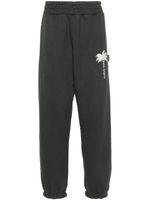 Palm Angels pantalon de jogging The Palm en coton - Gris