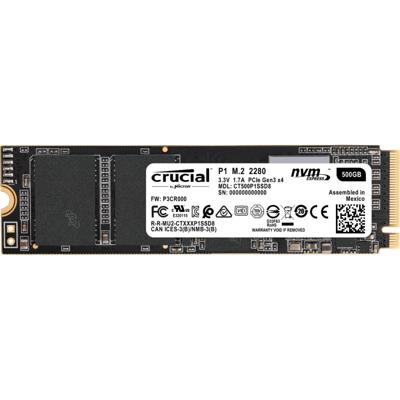 Crucial P1 M.2 500 GB PCI Express 3.0 NVMe Crucial P1 M.2 500 GB PCI Express 3.0 NVMe