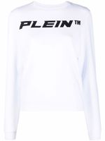 Philipp Plein sweat à logo imprimé - Blanc