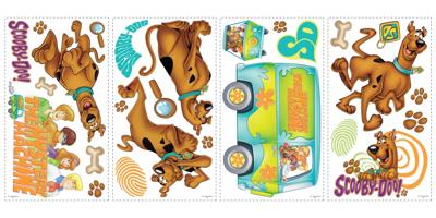 RoomMates muurstickers Scooby-Doo vinyl 26 stuks