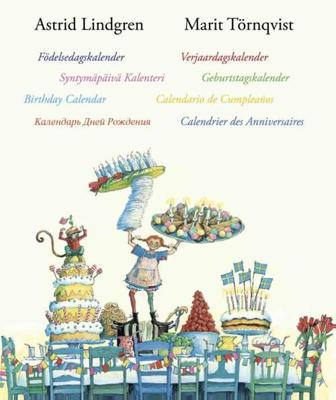 Astrid Lindgren en Marit Tornqvist verjaardagskalender - Astrid Lindgren - Paperback (9789089671660)