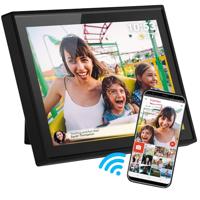 Denver Digitale Fotolijst - 10.1 inch - Flat Design - Frameo App - WiFi - 16GB - PFF1021B