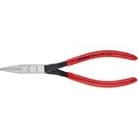 Knipex 28 21 200 Elektronica en fijnmechanica Platte rondbektang Recht 200 mm