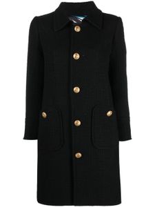 DSQUARED2 manteau à simple boutonnage - Noir