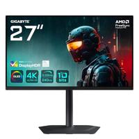Gigabyte MO27U2 OLED 4K UHD Gaming Monitor - 3840 x 2160, 240Hz, 0,03ms, 1000 CD/m², Display HDR True Black 400, HDMI 2.1, DisplayPort 1.4