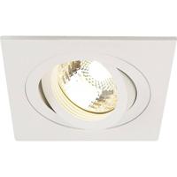 SLV 111721 New Tria 1 Inbouwlamp LED, Halogeen GU10 50 W Wit - thumbnail