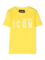 DSQUARED2 KIDS t-shirt à logo Icon imprimé - Jaune - thumbnail