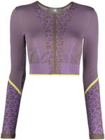 adidas by Stella McCartney haut TrueStrength à design sans coutures - Violet