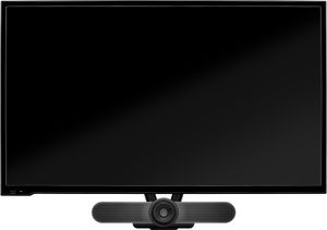 Logitech TV Mount MeetUp Monitorbeugel 1-voudig Zwart Vast