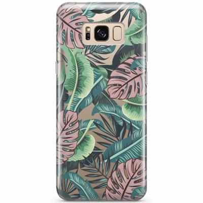 Samsung Galaxy S8 transparant hoesje - Jungle