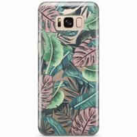 Samsung Galaxy S8 transparant hoesje - Jungle