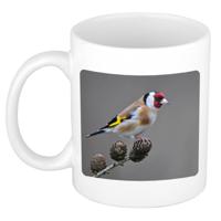 Foto mok putter vogel mok / beker 300 ml - Cadeau vogels liefhebber - feest mokken