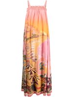 Camilla Capri Me-print organic cotton dress - Rose - thumbnail