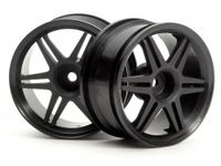 12 spoke corsa wheel black 26mm (3mm offset) - thumbnail