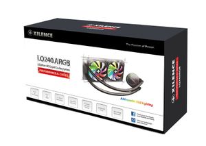 Xilence LiQuRizer LQ240RGB Processor Alles-in-één vloeistofkoeler 1 stuk(s)