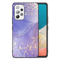 Kleurrijke Telefoonhoesje voor Samsung Galaxy A53 Watercolor Paars