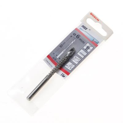 Freesboor cylinder hss6x90mm