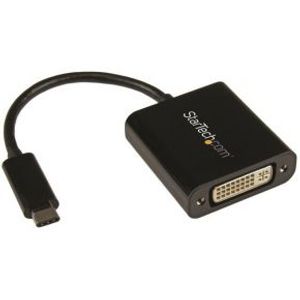 StarTech.com CDP2DVI grafische adapter USB C to DVI female