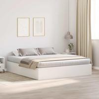 vidaXL Opbergbedframe Wit 200x200 cm