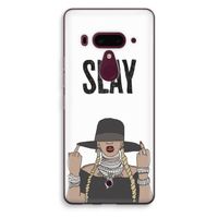 Slay All Day: HTC U12+ Transparant Hoesje