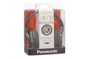 Panasonic RP-HT265 Hoofdtelefoons Hoofdband Zwart