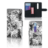 Telefoonhoesje met Naam Nokia 6.1 (2018) Skulls Angel