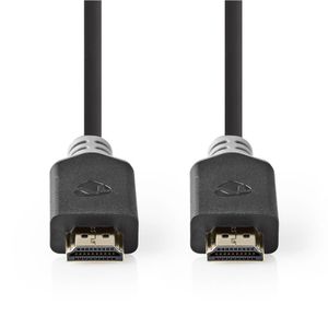 Nedis CVBW34050AT50 Premium High Speed Hdmi™-kabel Met Ethernet Hdmi™-connector - Hdmi™-connector 5,00 M Antraciet