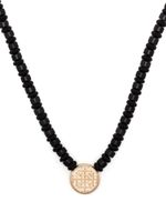 LUIS MORAIS collier Money Seal en or 14ct à perles d'onyx - Noir - thumbnail