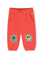 Stella McCartney Kids pantalon de jogging Sun en coton - Rouge