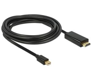 DeLOCK 83699 video kabel adapter 2 m Mini DisplayPort HDMI Zwart