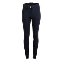 Montar Megan Highwaist Fullgrip rijbroek donkerblauw maat:38