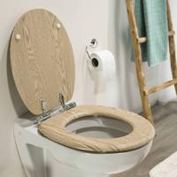 Tiger Tiger Soft-close toiletbril Scaffold MDF bruin 252022546 - thumbnail