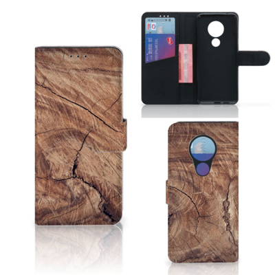 Nokia 7.2 | Nokia 6.2 Book Style Case Tree Trunk