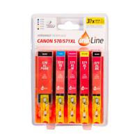 inKline INC570571 inktcartridge Zwart, Cyaan, Magenta, Geel