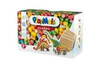 PlayMais Fun to Play dinosaurus voor kinderen vanaf 3 jaar, motoriekspeelgoed met 550 stuks, sjablonen en handleiding (mogelijk niet beschikbaar in het Nederlands), natuurlijk speelgoed, bevordert