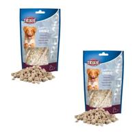 Trixie Freeze Dried Eendenborst | Dubbel Pakket | 2 x 50 g | Aanvullend diervoeder voor honden | Gevriesdroogde snack | 99% vleesgehalte | Geschikt bij voedselallergieën