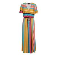 LOLALIZA gestreepte maxi jurk multi