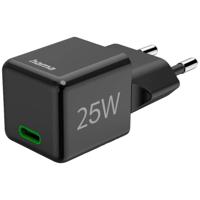 Hama 00201985 USB-oplader 25 W Binnen, Thuis Aantal uitgangen: 1 x USB-C bus (Power Delivery) USB Power Delivery (USB-PD)