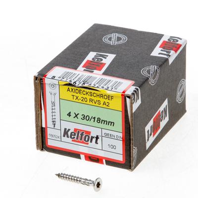 Axideckschroef rvs 4.5x 70/42