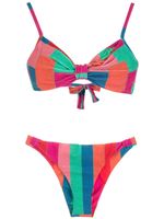 Amir Slama bikini à imprimé patchwork - Multicolore