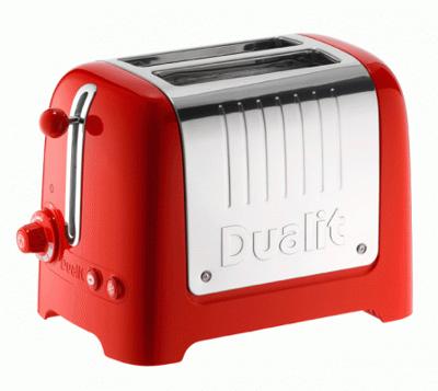 Dualit Lite 2S 2 snede(n) 1100 W Rood