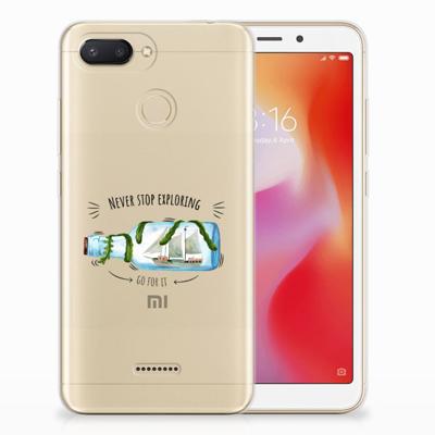 Xiaomi Redmi 6 Telefoonhoesje met Naam Boho Bottle Xiaomi Redmi 6 Telefoonhoesje met Naam Boho Bottle